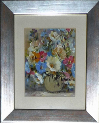 Orsovai Valéria Virágcsendélet méret 26 x 21 cm technika akryl, selyem.jpg