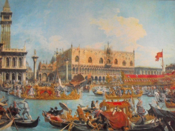 Canaletto Szent Márk –tér Méret 70 x 100 cm Technika Vászonnyomat.jpg
