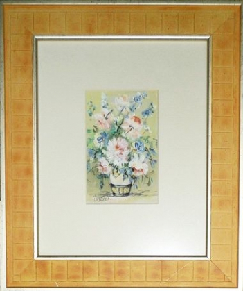 Orsovai Valéria Virágcsendélet méret 33 x 28 cm technika akryl, selyem.jpg